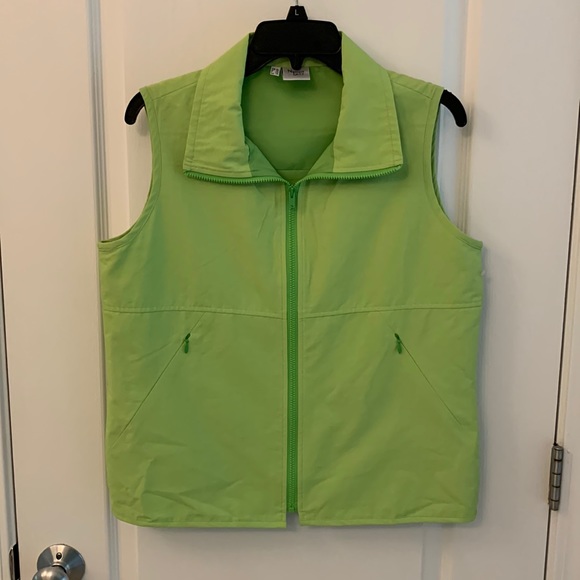 Lime Green Nylon Vest - Picture 13 of 17